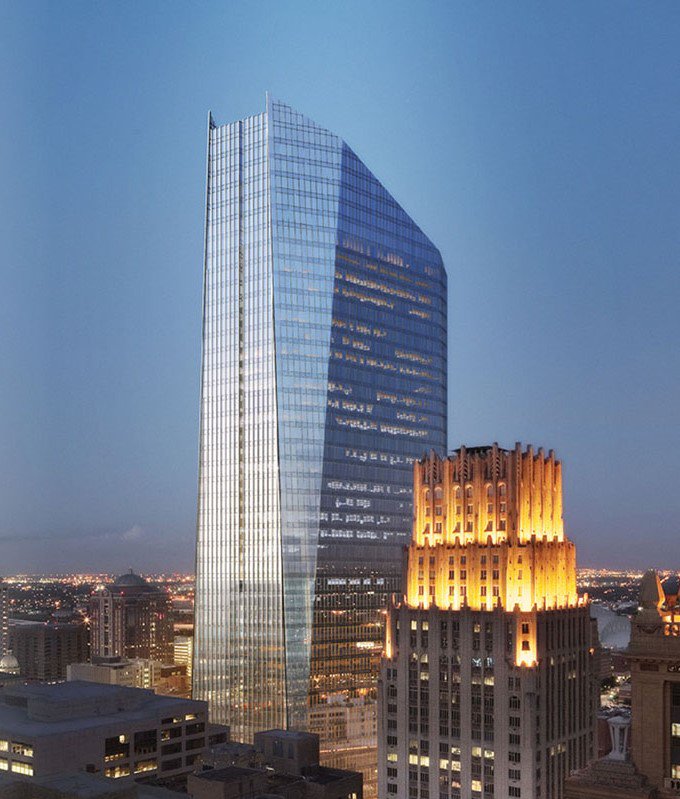 HOUHistoryBus's tweet photo. LEARN about @Hines' newest @DowntownHouston GEM, the stunning 48story office tower #609Main, seen next to the iconic 1929 @GulfOil Building. SIGN UP for the FREE @McKinneysHOU CityLightsTour Fri @ 8:30pm OR Sun, July 29th at 8p, or 9:15pm RSVP at: https://t.co/4oKpP2YWCj #RETWEET https://t.co/apImZDoA28