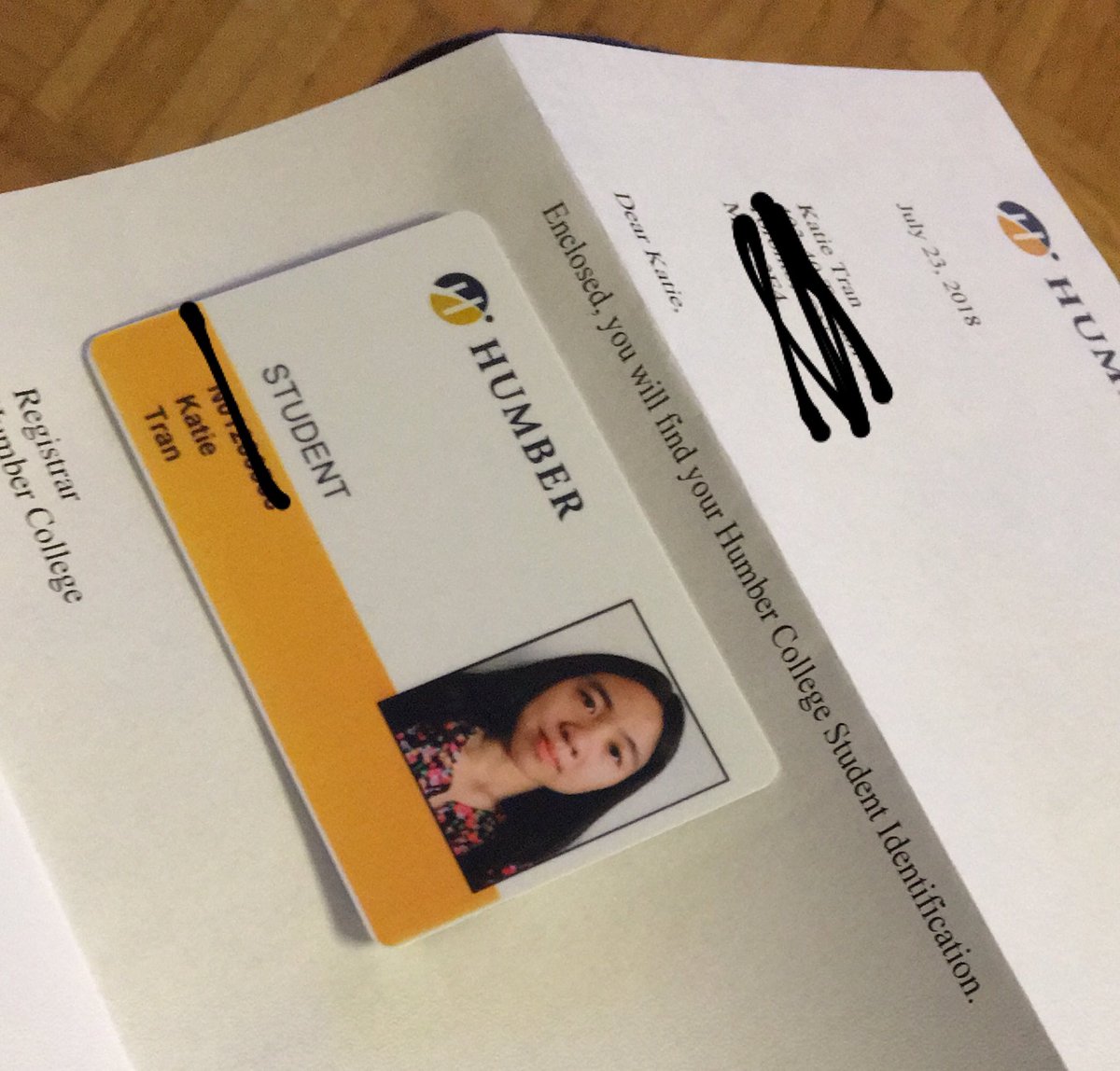 eternalkaty_'s tweet photo. Got my Humber Student Card! ✨ Can’t wait to attend Humber’s Easy Start Transition & my program’s Orientation next month! @humbercollege #HumberCollege #College #DestinationHumber #FirstYear #WeAreHumber https://t.co/VHDeqLkNhN
