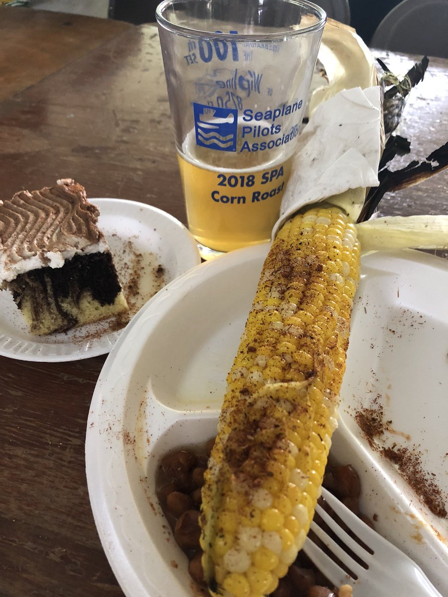 How you cook corn. It’s as good as it looks. #OSH18