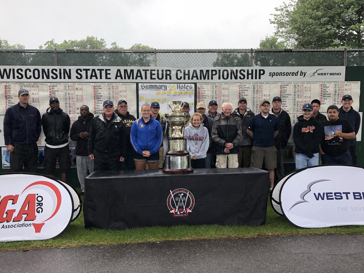 WSGAGolf's tweet photo. Thank you @MinocquaCC for a wonderful week! #WIAmateur18 #FirstClass https://t.co/IVgtsrjZC9
