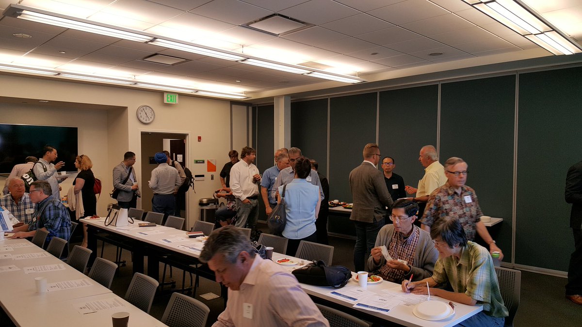 sjeconomy's tweet photo. Networking b4 SV Manufacturing Roundtable @mfgsj https://t.co/Mv72r95GT9