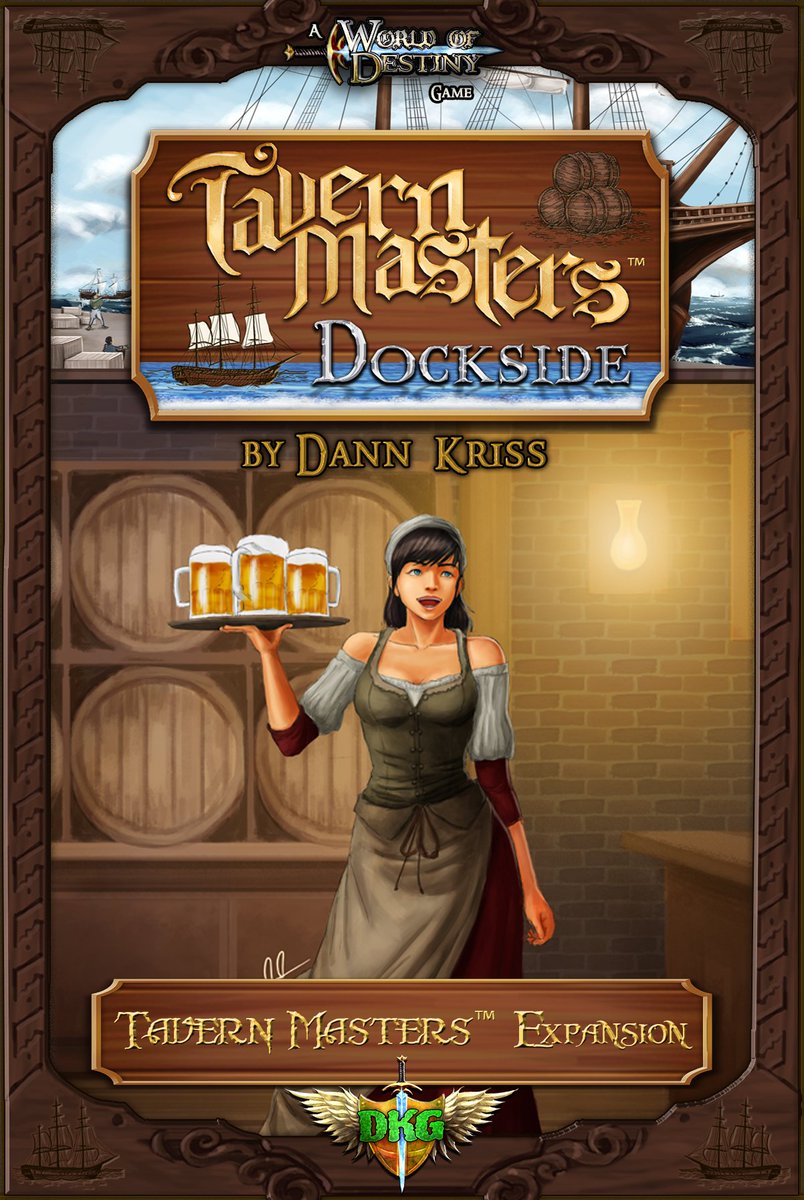 DannKrissGames's tweet image. Looking good! #tavernmasters