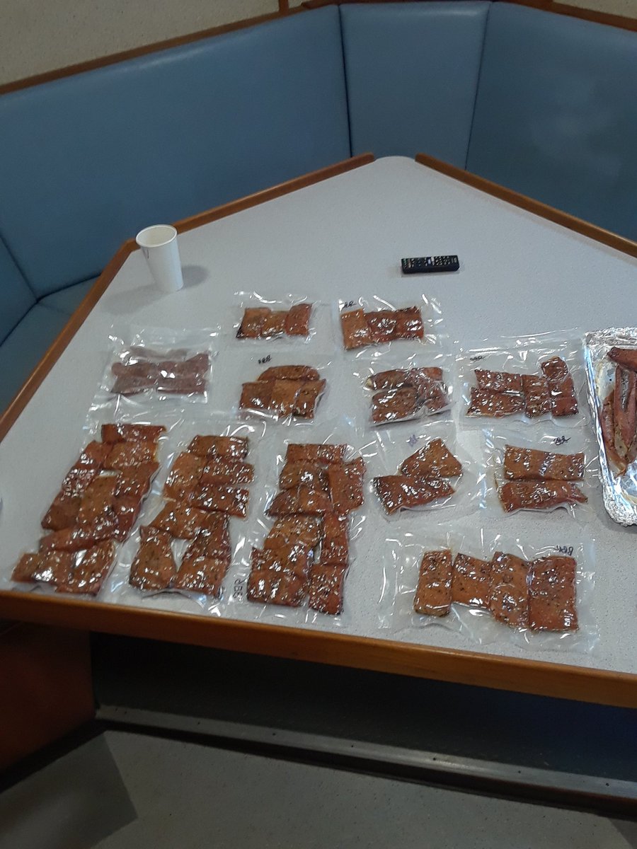 Who likes #SmokedSalmon? Taylor and I have been busy on the CM smoking some Wild Alaskan Sockeye. Follow me, Like and retweet this pic! Two lucky followers will be randomly selected, and I will mail some fish to you straight from the CM, ends in 24hrs. <a href="/DeadliestCatch/">Deadliest Catch</a> <a href="/Discovery/">Discovery</a>