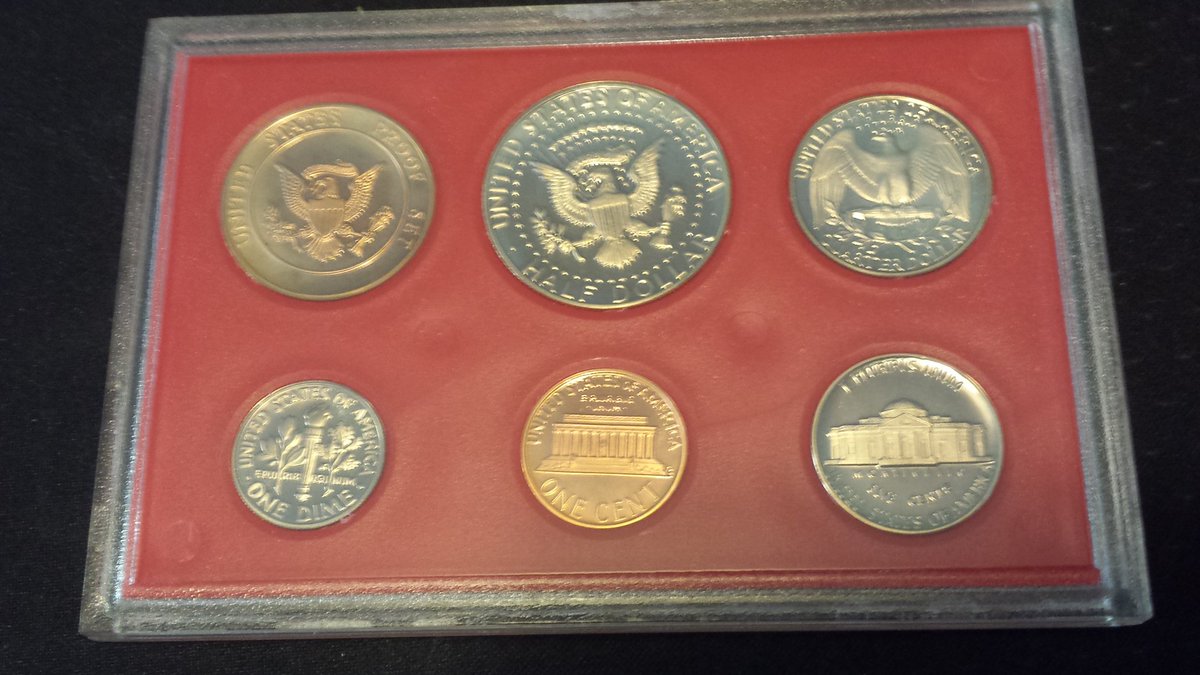 chadwicksirnio's tweet image. Late Birthday gift from my Brother in law and his Family! #Coins #proofset #proofcoins #coinsforamateurs #numismatics