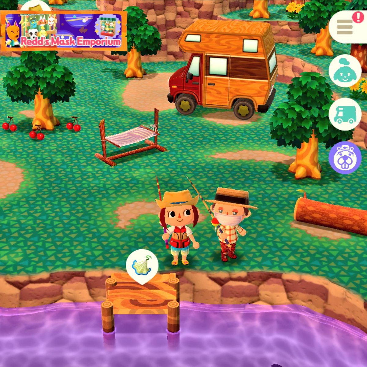 chiaopi's tweet photo. Found you on the wrong spot @ac_oc3xn #FishingTourney #FishingTourney4 #PocketCamp #AnimalCrossingPocketCamp #TwitterACPCFriends https://t.co/gL6yNXst0q