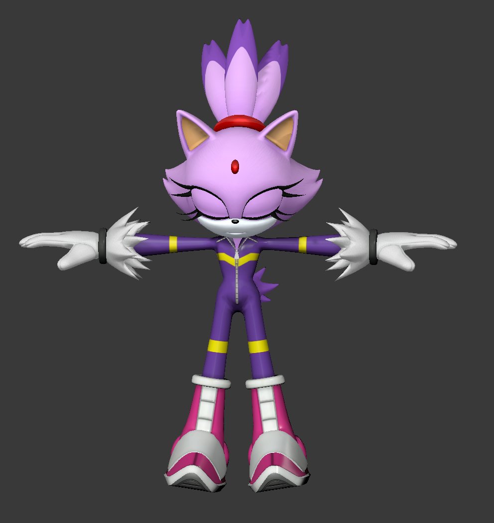Nibroc.Rock on Twitter: "back to work with free rider models now I guess  here's blaze set up w.i.p… "