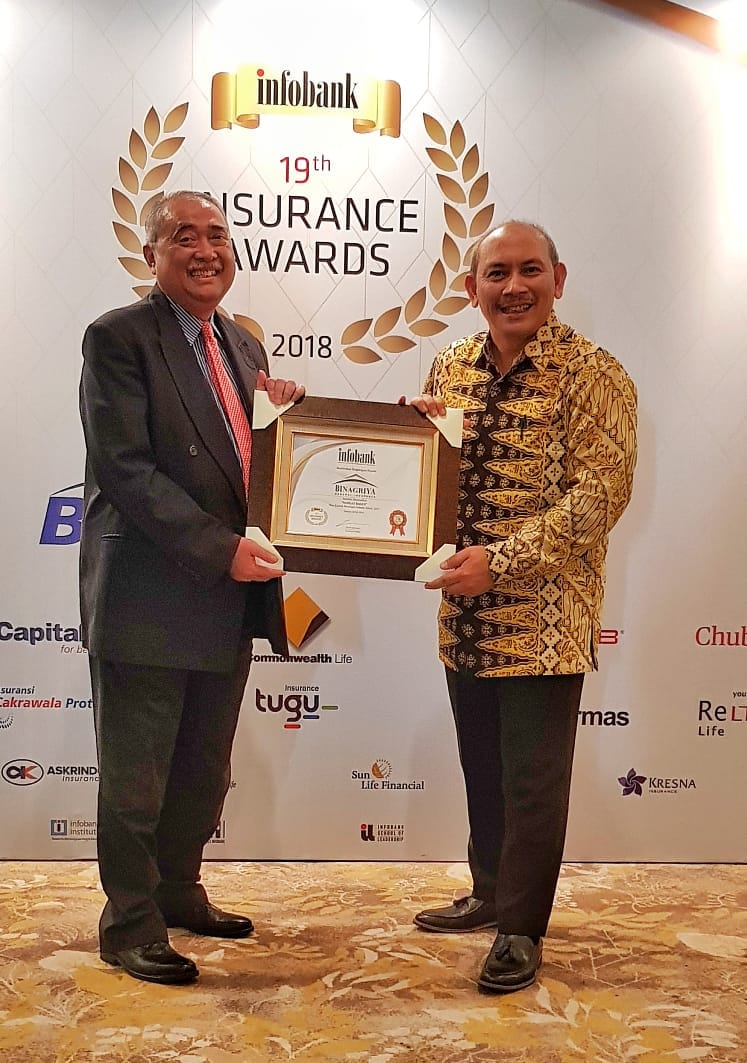 binagriya's tweet photo. Penghargaan Infobank Insurance  Awards 2018 atas Kinerja Keuangan PT Asuransi Binagriya Upakara ❤

#asuransi
#mariberasuransi
#Infobank
#Insuranceawards2018 https://t.co/YNfgXxurOp