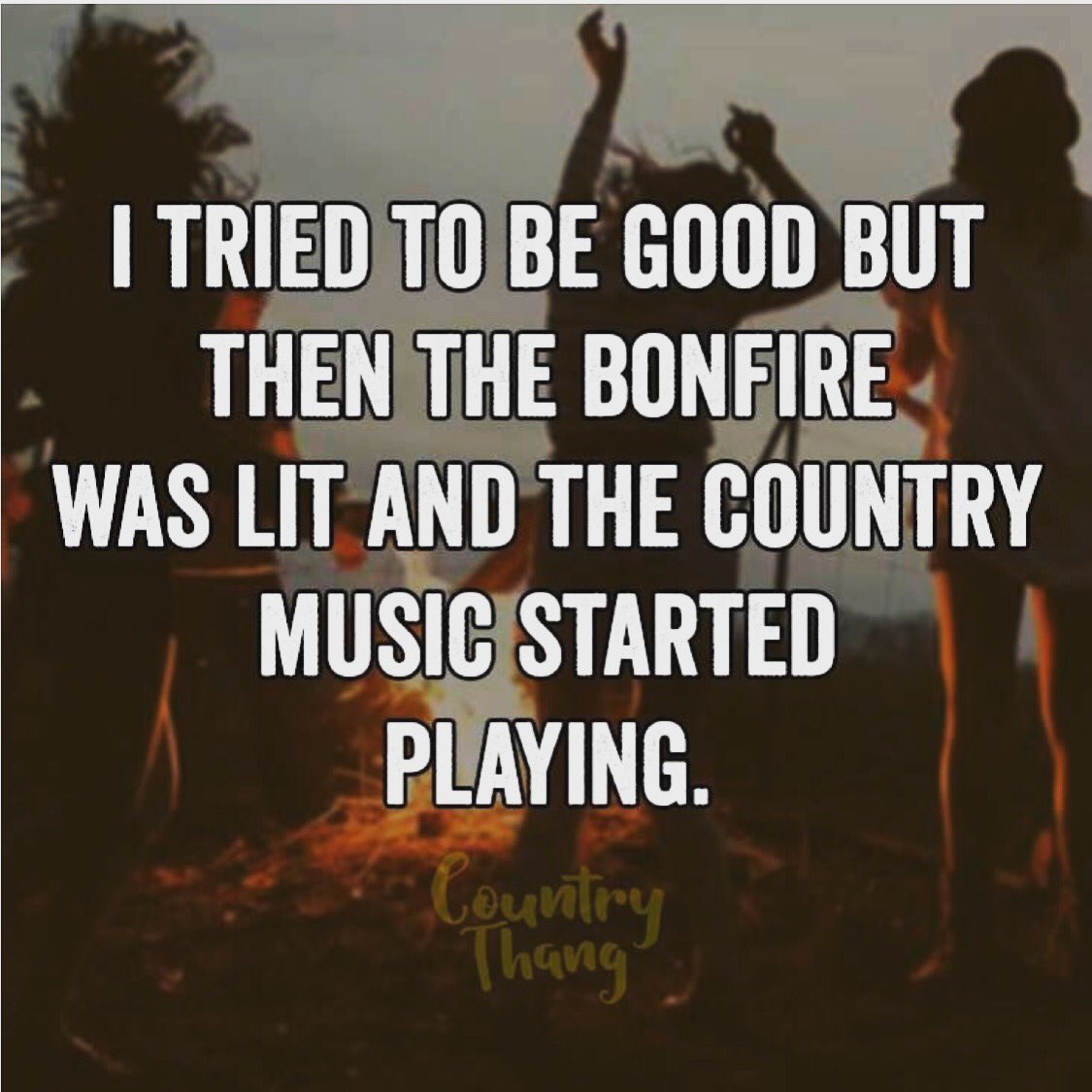 LonelyHwy's tweet image. It’s not even fair, really. #countryproblems #bonfire