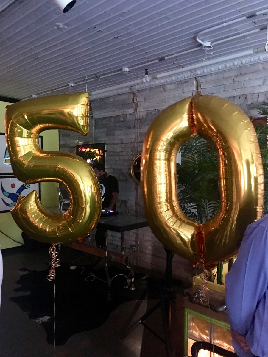 50th birthday celebrations at The Lodge on Queen