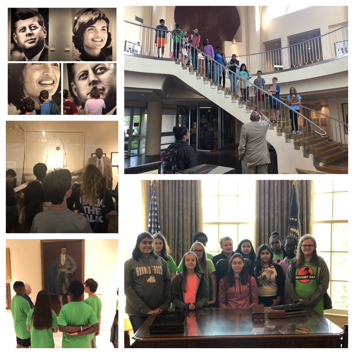 MabralovesMath's tweet image. One of my favorite times of the year has come to a close, Discovery Days.  I know we are supposed to be the ones teaching but I have LEARNED so much these last three weeks!!! #holocaustmuseum #6thfloor #bushlibrary #heritagevillage #meadowsmuseum #africanamericanmuseum