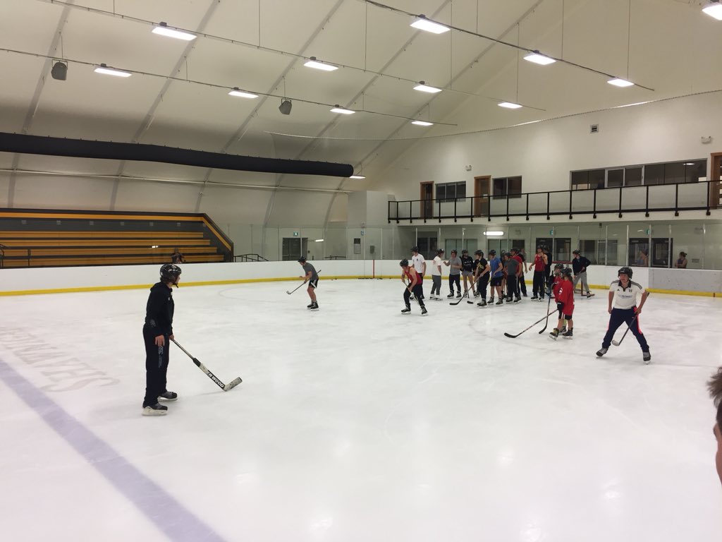 MCSSportOxford's tweet photo. Busy day of training, hike to Kinsol Trestle and ice hockey debuts for many of the tour party! 🏒 https://t.co/b7ZKvuQ0Dp