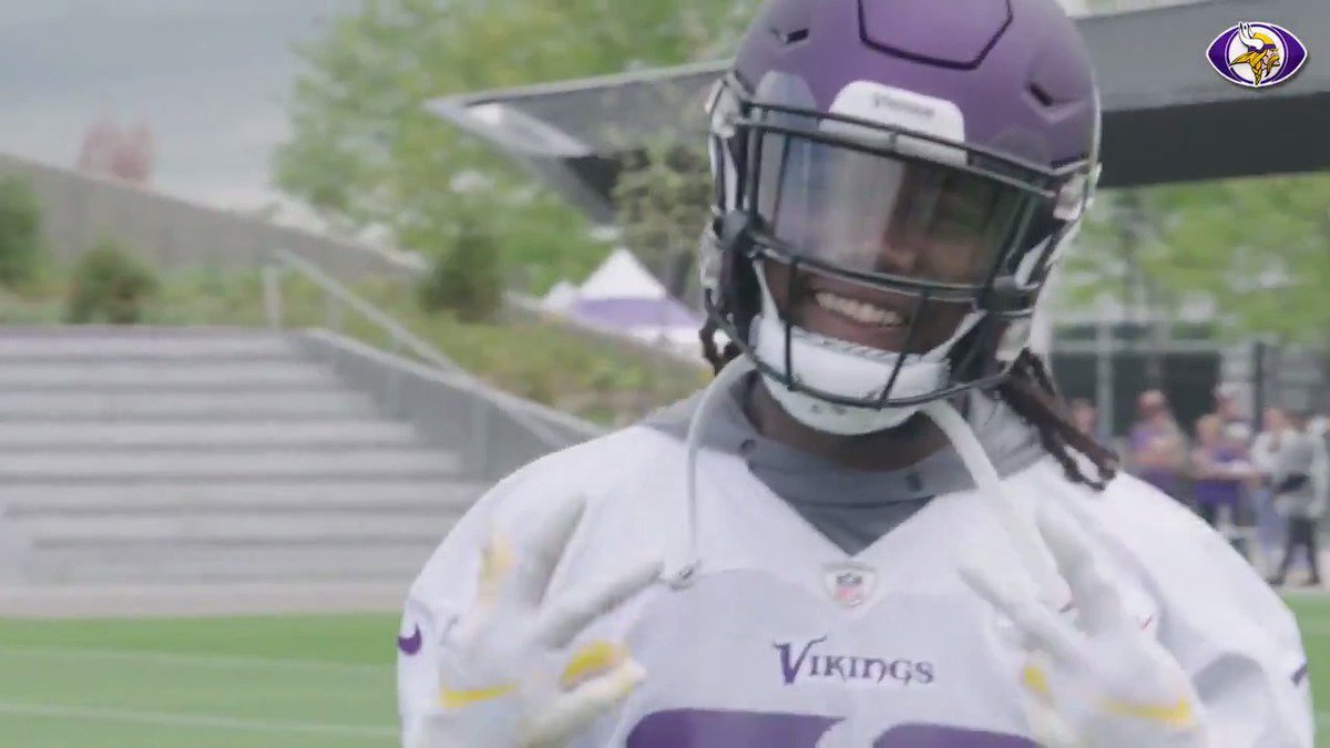 Perfecting our craft.  #VikingsCamp https://t.co/L0EpdpdUF5