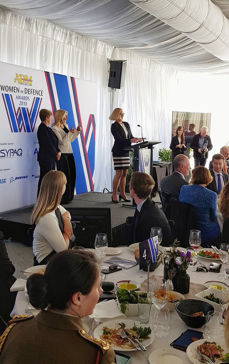 AWellings's tweet photo. Huge congratulations to Kirsty Buchan of @BAESystemsAus &amp; @BAESystemsAir for winning the inaugural @austdefence #WIDA2018 in the Legal/Contracting category! Fantastic achievement and great Kirsty's work has been recognised. Thanks to the sponsors of this great event! https://t.co/zYg4ozcPzt