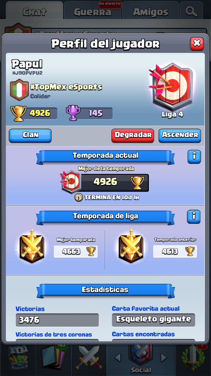 JesusCuaya2's tweet photo. Como capitán de #TopMex me da gusto ver como este jugador llega a una meta más para él, el esfuerzo y la dedicación fueron frutos, Muchas Felicidades @Papul_12 vamos por más.
Gg https://t.co/fOkaN8vgzM