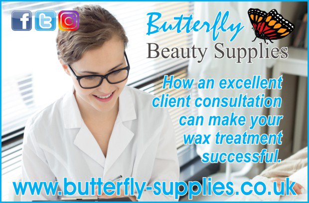 ButterflySupply's tweet photo. Every excellent #treatment needs an excellent #clientconsultation, read our #blog on 'Importance Of A Good Client Consultation' just follow the link https://t.co/ZQbVEcMlrQ … #earlybiz https://t.co/kNvPBro7R6
