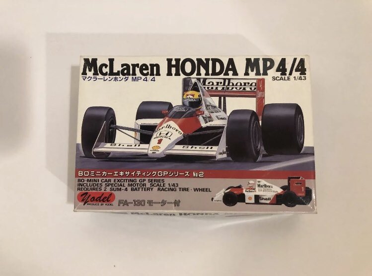 Verati29 On Twitter Vintage Yodel Model Kit Honda Mclaren Mp4 4