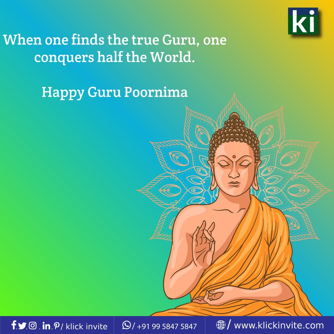 KlickInvite's tweet photo. "Guru Purnima signifies one of the greatest moments in the life of humanity. This is about transcendence and liberation, a possibility that human beings never knew.
#गुरुपूर्णिमा #GuruPurnima #AbdulKalam #klickinvite #digital #invitation #wedding https://t.co/BnufNJxak2