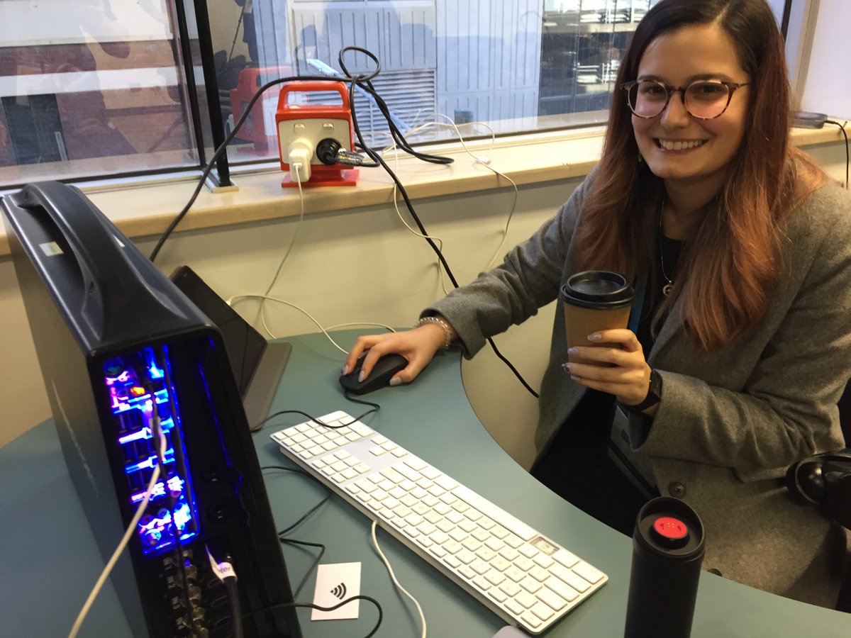rgesthuizen's tweet photo. Weaving their tech to capture the magic at #DigiCon18 for @DLTVictoria https://t.co/w5lJuuECVP