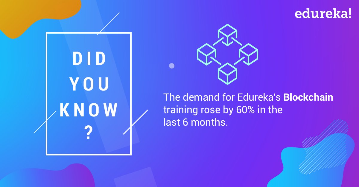 edurekaIN's tweet photo. The demand for #Blockchain is on the rise. Find out what career opportunities the #technology holds in our #SkillReport: https://t.co/dqihSAX6sd
#StillRelevantIn2025 #Cryptocurrency #technology #tech #PayUp https://t.co/ogYAr0GSeQ