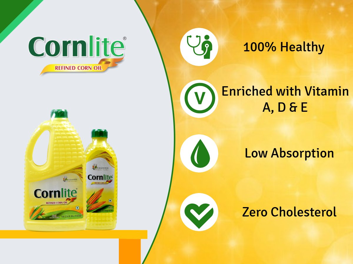 grainotch's tweet photo. "What you eat literally becomes you. You have a choice in what you’re made of." Make your choice wisely. Choose Cornlite corn oil for good you.

#health #healthoil https://t.co/segHtU2att