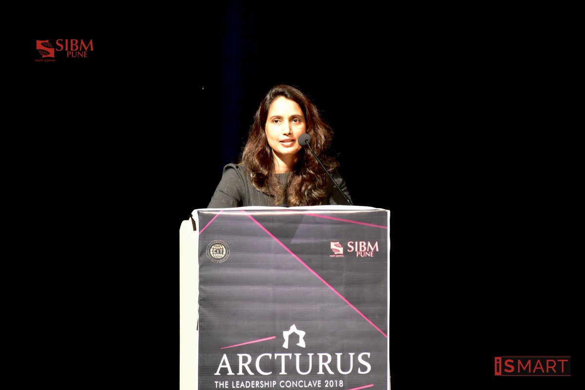 SIBMPune's tweet photo. Ms Ashitha Mollera, Executive Director, Data &amp; Analytics, @KPMG , shares her views on "The future of Business Intelligence".
#ARCTURUS2018
#WomeninLeadership
#TimeisNow
#SIBMPune https://t.co/lJ3tZX6cMK