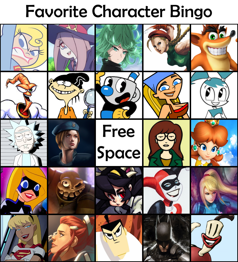 My favorite characters.
#favoritecharacterbingo 