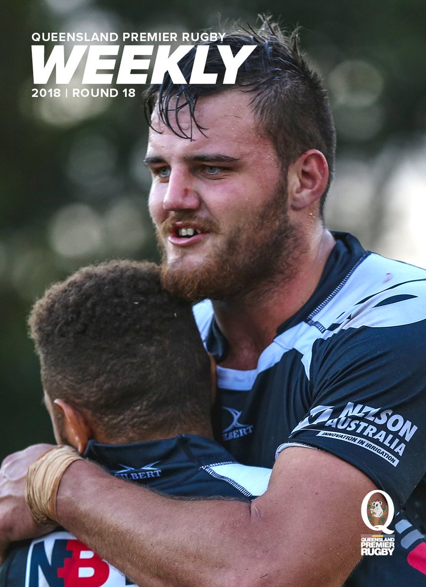 qldpremierrugby's tweet photo. The Round 18 #QLDPremierRugby Weekly digital program is out! VIEW PROGRAM: https://t.co/D8DqU6J2ZX #HospitalChallengeCup #GrassrootsRugby https://t.co/bGccubwxui