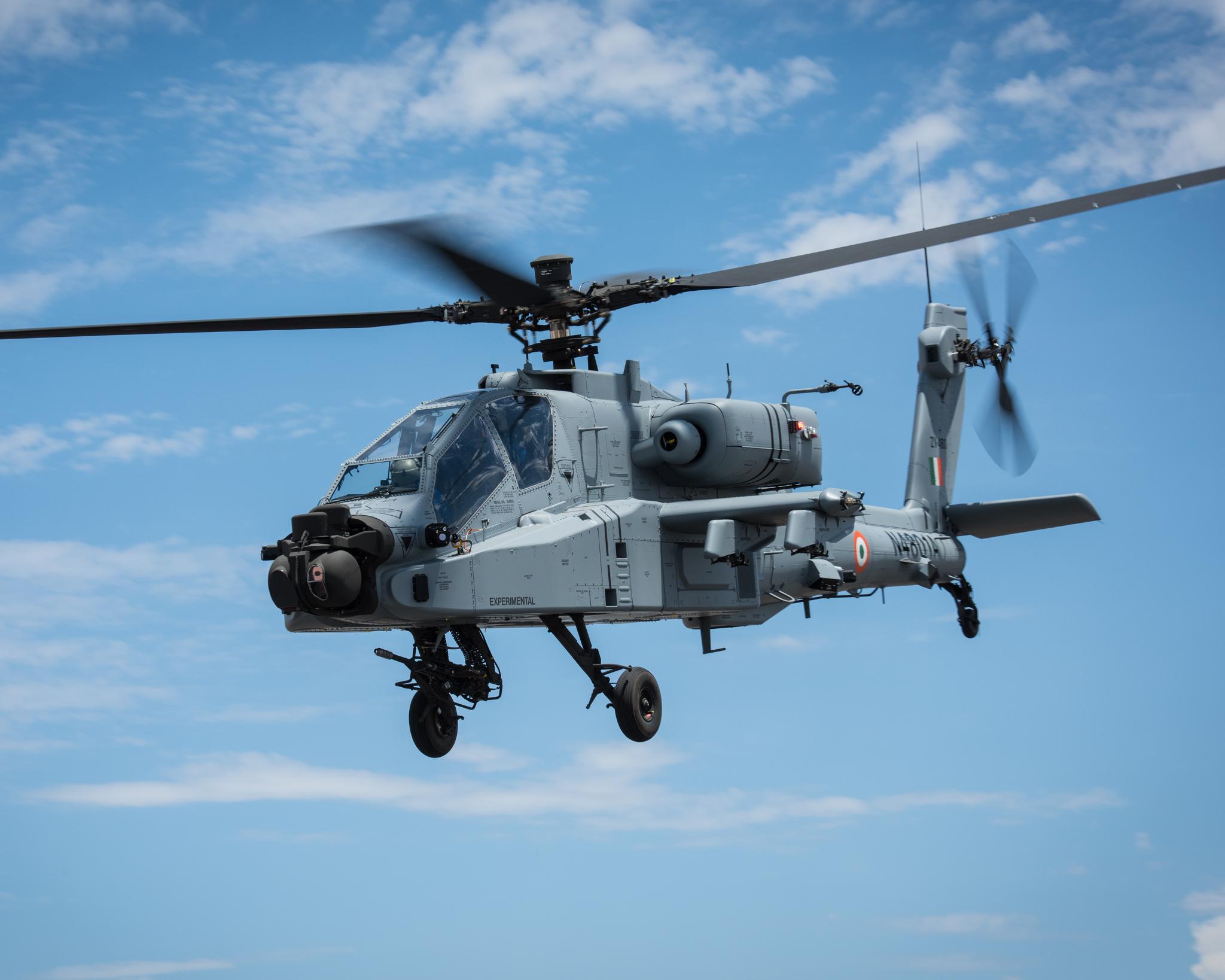 Boeing India on Twitter: "India's incoming AH-64E Apache shows off its attack moves on its first flight! #Boeing-made AH-64 Apache, world's most advanced combat chopper, is on schedule for delivery to @IAF_MCC
