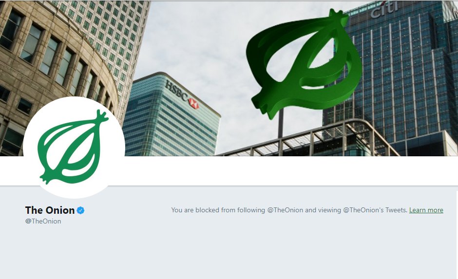 Eliah_R's tweet photo. Got blocked by @theonion for pointing out they were owned by Univision, I'm not even angry I'm just kinda surprised they actually block people. https://t.co/iLyJPrfFJE