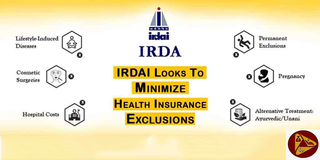 ServicesBlessed's tweet photo. Irdai for minimizing exclusions in health insurance policy

The Irdai had from time to time issued guidelines on standardization in health insurance and to enhance transparency and uniformity. https://t.co/duhPlcbr1C