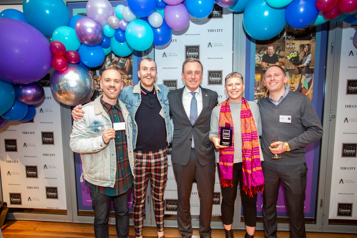 The City Awards 2018: Congratulations to @SLICKLOBSTERADL on winning Best Hair and Beauty. Upstairs, in the iconic heritage treasure of <a href="/rundlemall/">Rundle Mall Adelaide</a>; Adelaide Arcade. #TheCityAwards2018