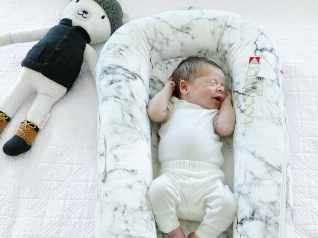 美品】ドッカトット Deluxe トイアーチ 大理石柄 マーブル