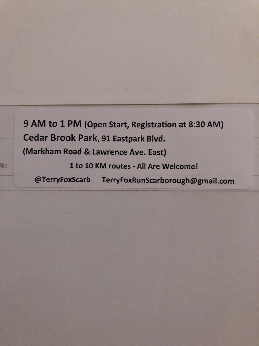 TerryFoxScarb's tweet photo. Wow! So much information in one convenient package!! Weβve still got posters for you to put up near where you live, work, or play! Send us a message & weβll get some to you ASAP! ππΎββοΈπΆπΌββοΈπ #TerryFoxRun #Scarborough #Sept16 #PostersForDays #ExtraExtraReadAllAboutIt https://t.co/CZlr9rwtdU
