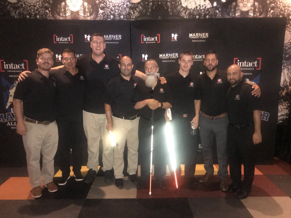 A great night thanks to <a href="/Marner93/">Mitchell Marner</a> <a href="/MarnerAssist/">Marner Assist Foundation</a>. We are excited to show off our skills tomorrow. #MakeAnAssist