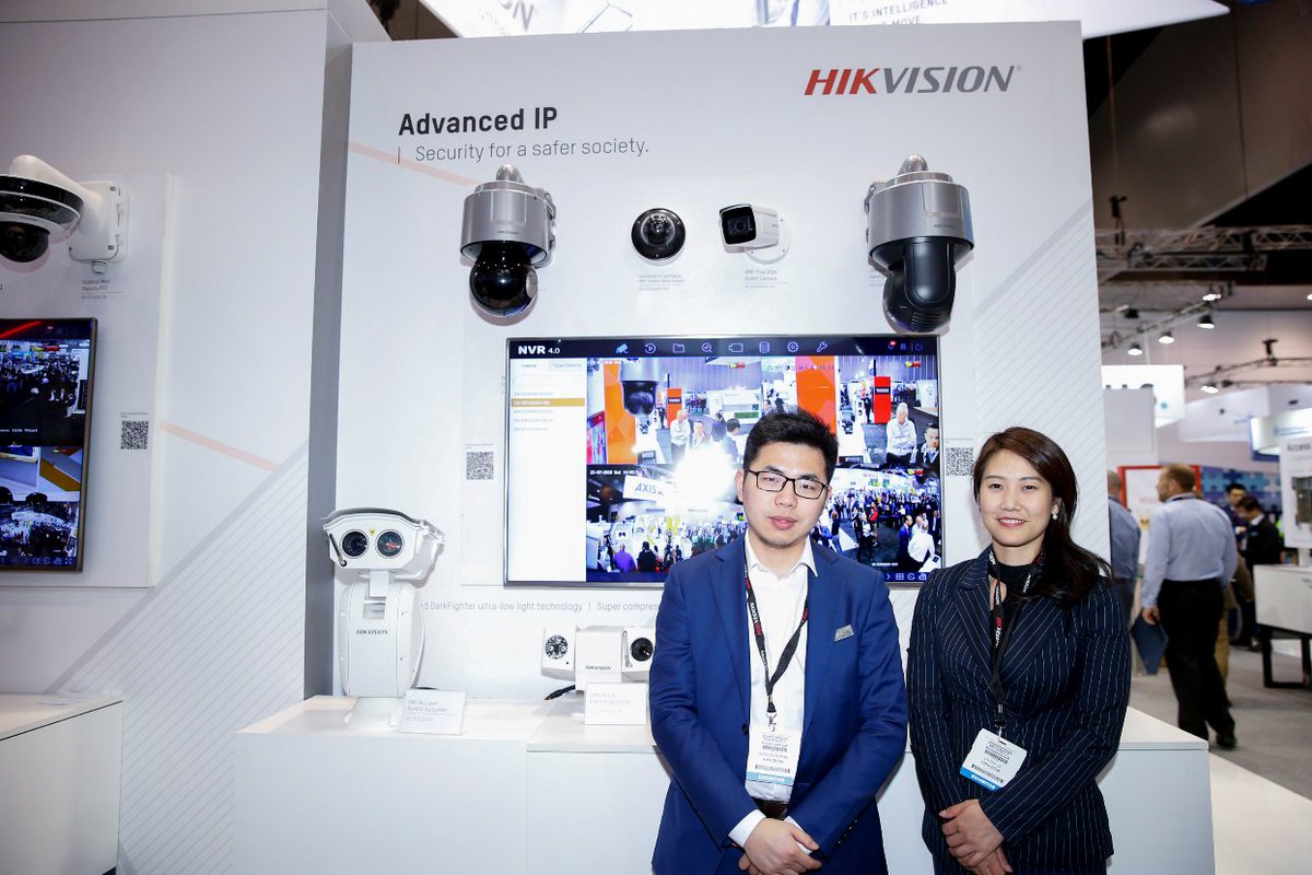 HikvisionHQ's tweet photo. #IntelligencebyHikvision at Security Exhibition and Conference, 2018. See who are the most-liked product ambassadors! #Hikvision #MobileSolution #AdvancedIP #Intercom #AccessControl https://t.co/9uJjyBiJzK