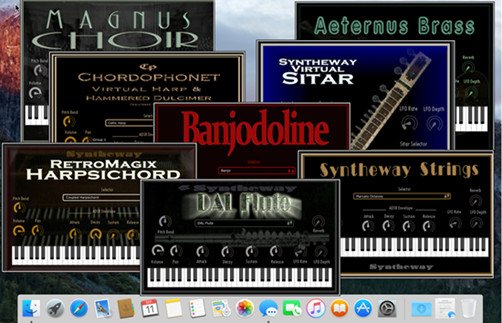 #macOSHighSierra compatibility #AudioUnits #VST for #macOS Virtual #Choir #Guitars #Flute #Harpsichord #Harp #Dulcimer #Strings #Brass #Sitar #Banjo #Mandolin #BassGuitar #Accordions #Harmonica #Bandoneon #AcousticPiano #ElectricPiano syntheway.com/Syntheway_Audi…