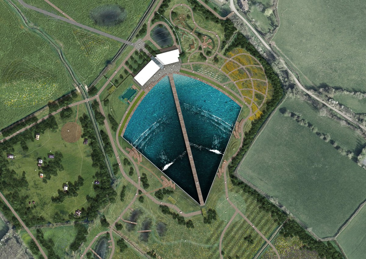 Opening next year The Wave will deliver inland surfing, health and education on the outskirts of Bristol for people of all ages, backgrounds and abilities. #surfing #surf #makingwaves