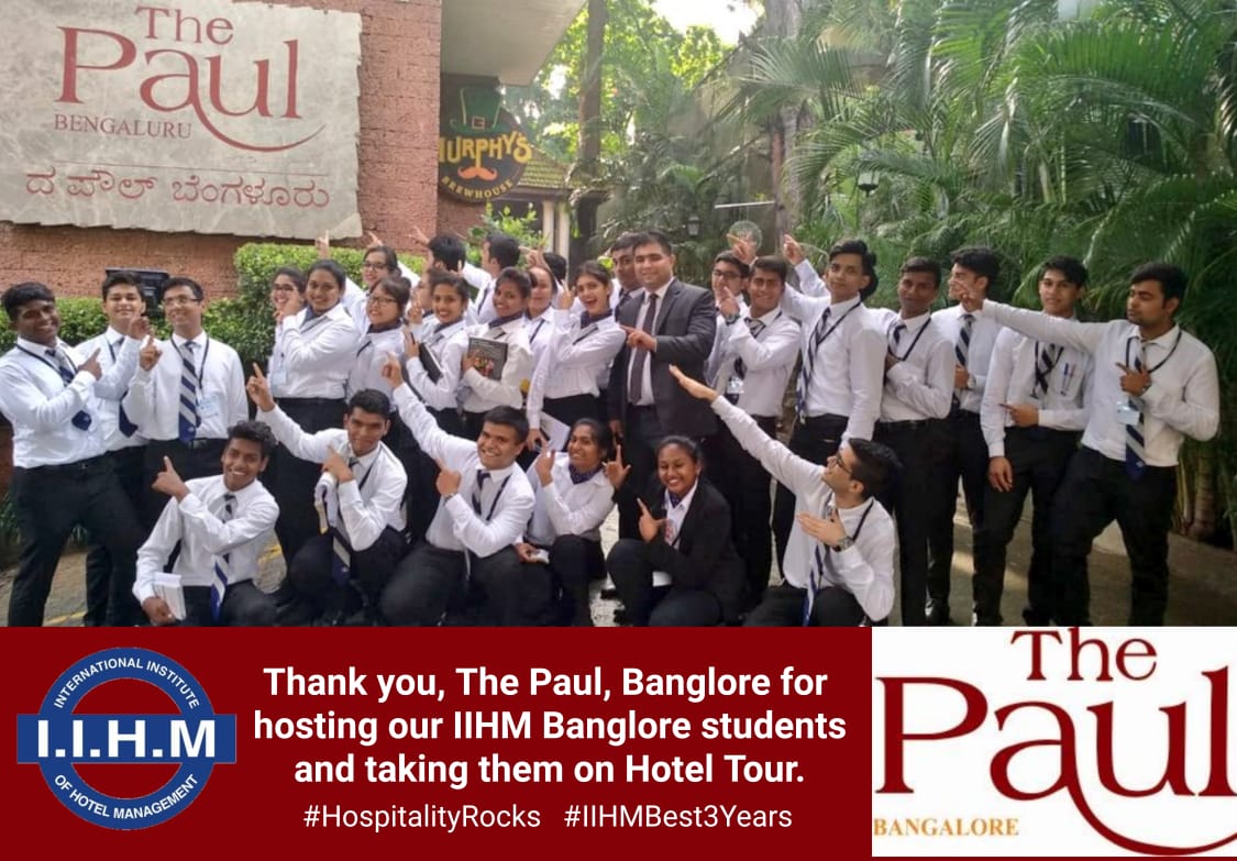 Nishant14018372's tweet photo. Our first visit #IIHMBanglore
#thepaulbangalore
@elizabeth_moyon
@ShaliniKCharles
@MeghaNaidu4
@chefbrar1
@chefbrar
@subornobose
@ranveerbrar https://t.co/C3paAUXrzE