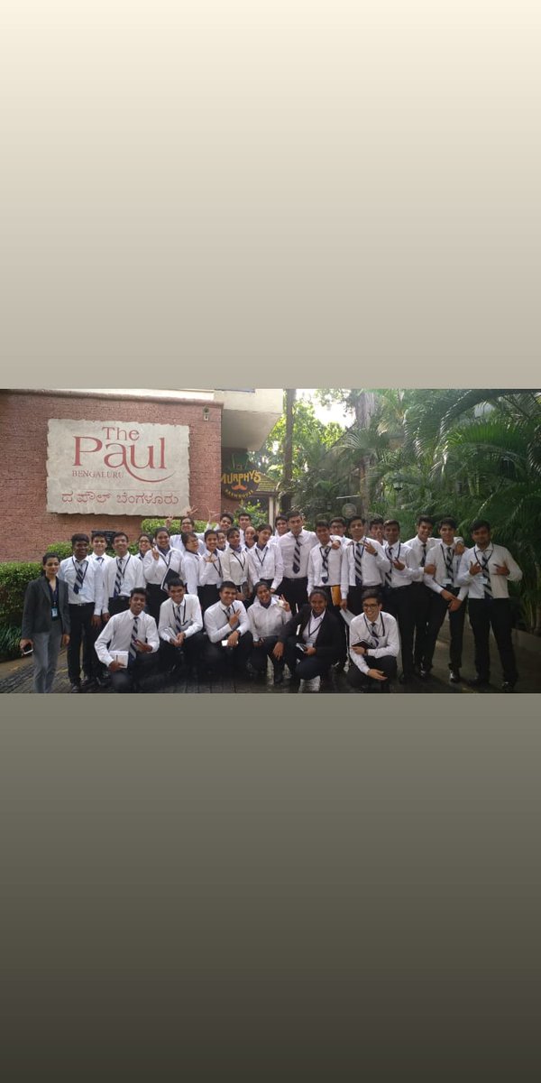 Nishant14018372's tweet photo. Our first visit #IIHMBanglore
#thepaulbangalore
@elizabeth_moyon
@ShaliniKCharles
@MeghaNaidu4
@chefbrar1
@chefbrar
@subornobose
@ranveerbrar https://t.co/C3paAUXrzE