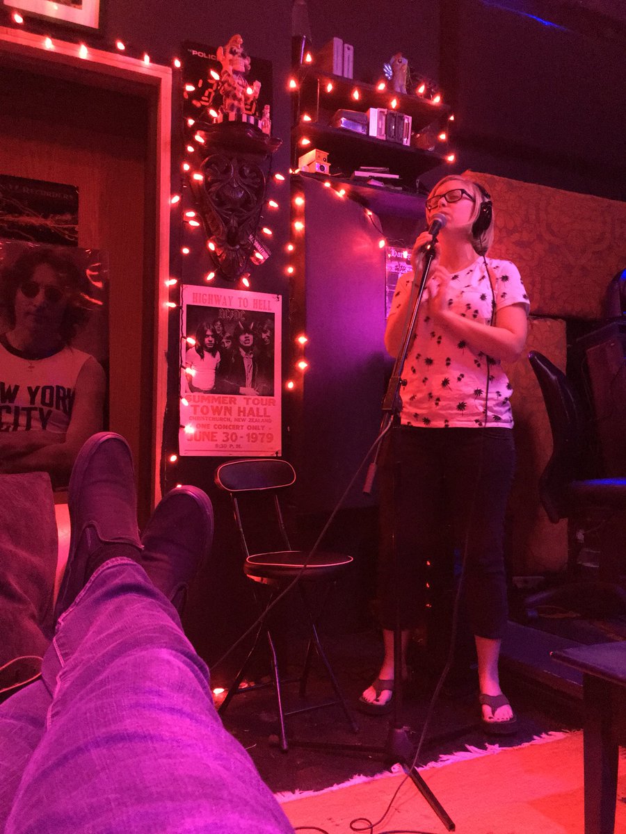 S_Cannella's tweet photo. Spent some time in the studio with my girl @fakeplasticreep tonight. https://t.co/BmdJrR0a5U