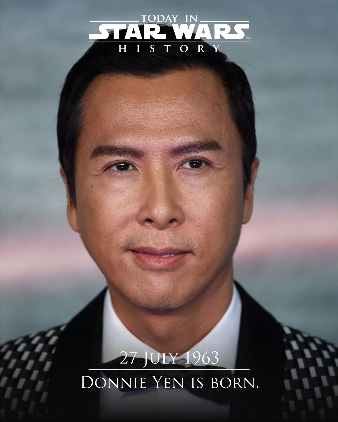 Happy Birthday, Donnie Yen! May the Force of others be with you.    