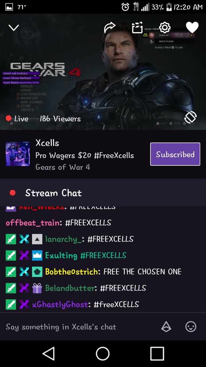_Banishh's tweet photo. Squad runs deep. we miss seeing our boy compete. brighter days ahead. #FreeXCELLS @Xcells_OMO https://t.co/dtGOWwc7mI