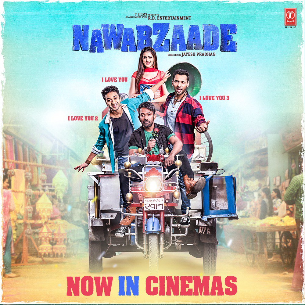Nawabzaade (@nawabzaademovie) on Twitter photo #Nawabzaade now in cinemas. Book your seats now!!🎟 bit.ly/Nawabzaade-Boo…
<a href="/dthevirus31/">Dharmesh D</a> <a href="/isha_rikhi/">Isha Rikhi</a> <a href="/TheRaghav_Juyal/">Raghav Juyal</a> <a href="/punitjpathak/">Punit J Pathak</a> <a href="/jayeshpradhan/">Jayesh Pradhan</a> <a href="/remodsouza/">Remo gopi dsouza</a> @lizelle1238 #Nawabzaade now in cinemas. Book your seats now!!🎟 bit.ly/Nawabzaade-Boo…
<a href="/dthevirus31/">Dharmesh D</a> <a href="/isha_rikhi/">Isha Rikhi</a> <a href="/TheRaghav_Juyal/">Raghav Juyal</a> <a href="/punitjpathak/">Punit J Pathak</a> <a href="/jayeshpradhan/">Jayesh Pradhan</a> <a href="/remodsouza/">Remo gopi dsouza</a> @lizelle1238