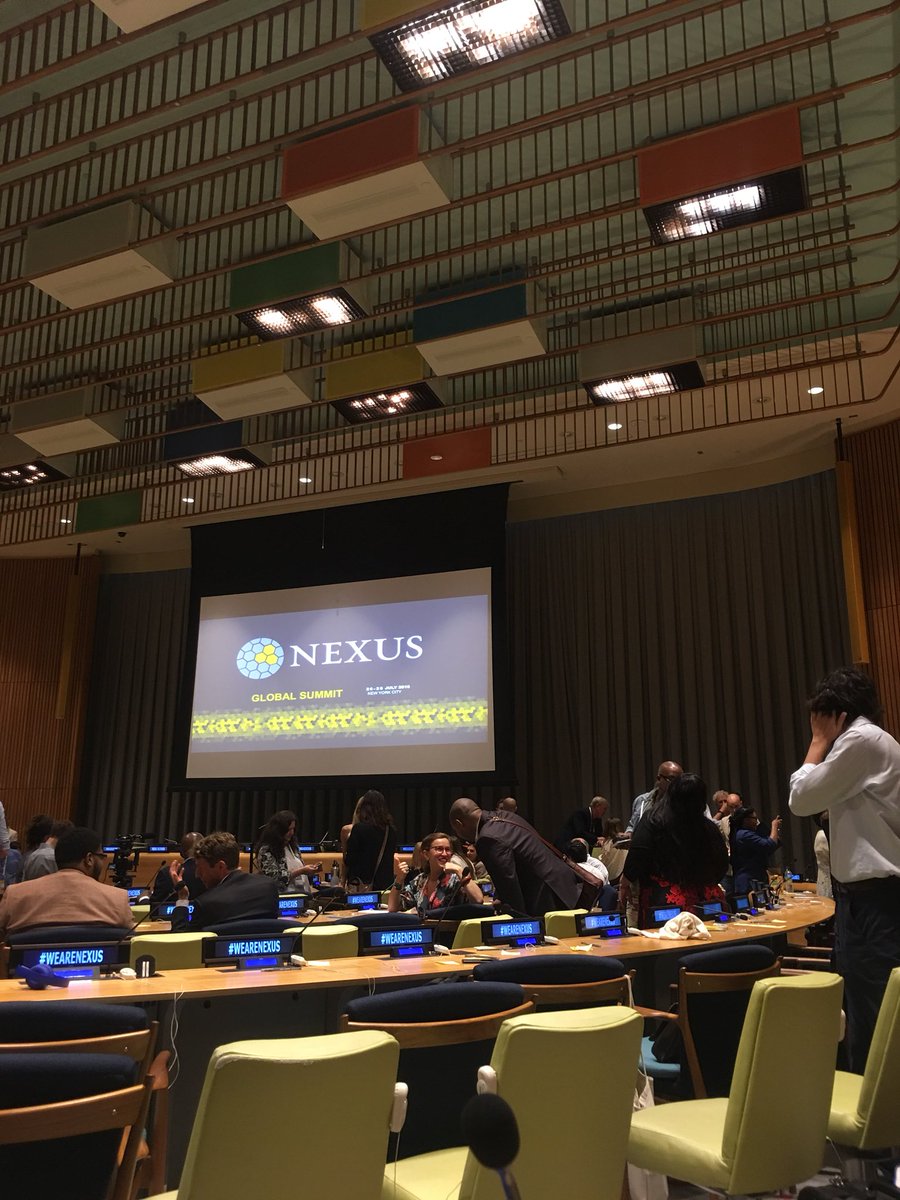 laurapintur's tweet photo. Honoured to be part of this year’s global @theNEXUSsummit - staring tonight at the @UN headquarters #newyork https://t.co/tUVtWrMt3h