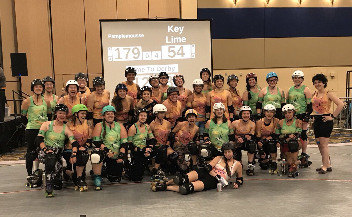 Stakselrod's tweet photo. Hi I coached the #derbylacroix challenge game for #teampamplemousse and it was fucking awesome. https://t.co/b8toJDXV8C