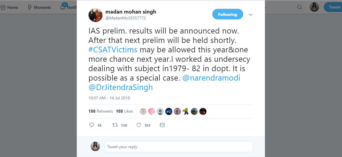 KirtiVaib's tweet photo. #CSATVicitms Why demand justice? because we are discriminated! Yes, @DoPTGoI treats us as patsies. #SatyaGrahaatSansadMarg
@saurabh3vedi
@pradeeshsekhar
@suhasinih
@vijayprashad
@thetribunechd
@narendramodi_in @RSS_Org @ABVPVoice @AmitShah @rajnathsingh @nitin_gadkari @BJYM https://t.co/wHaTMA7CCx