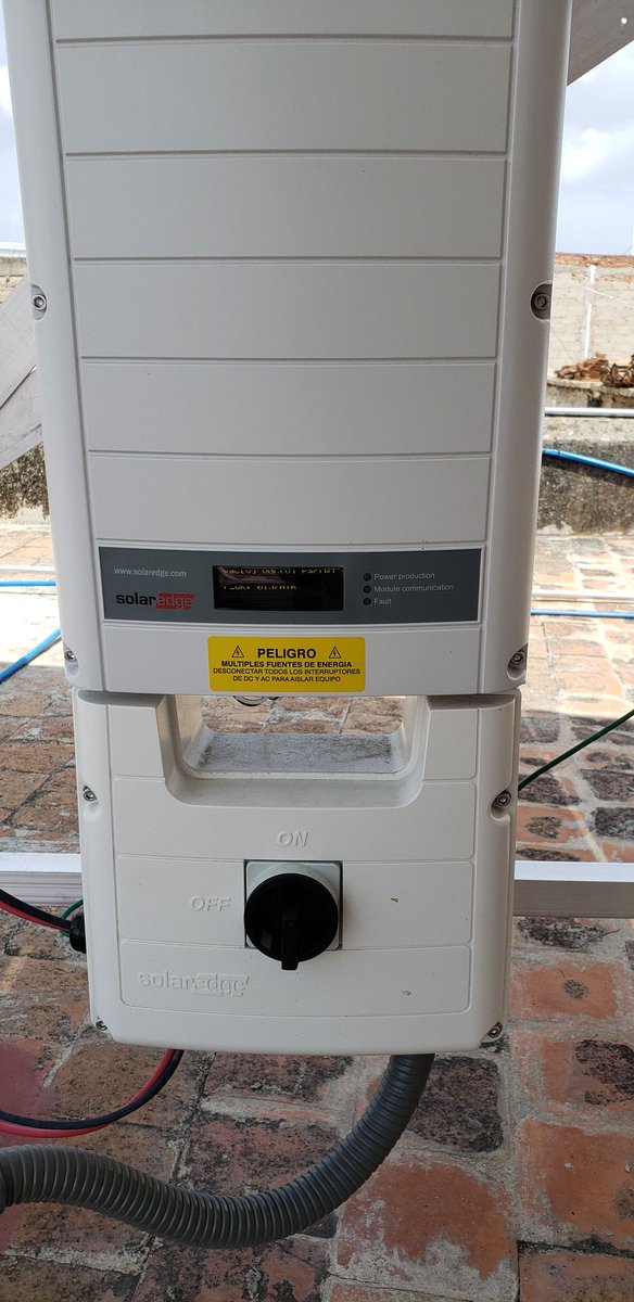 BGEnergie's tweet photo. New @SolarEdgePV 14.4kWp + 20 @ETSolar 340Wp #monocrystal solar panel. #RenewableEnergy #solarpower #solarpanels #SolarEnergy https://t.co/X0D9FnXjHZ