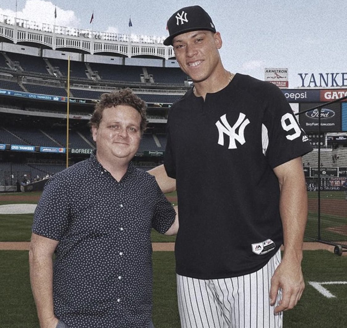 BushLeague101's tweet photo. The greatest power hitter in the history of baseball and Aaron Judge https://t.co/amaTonP0dL