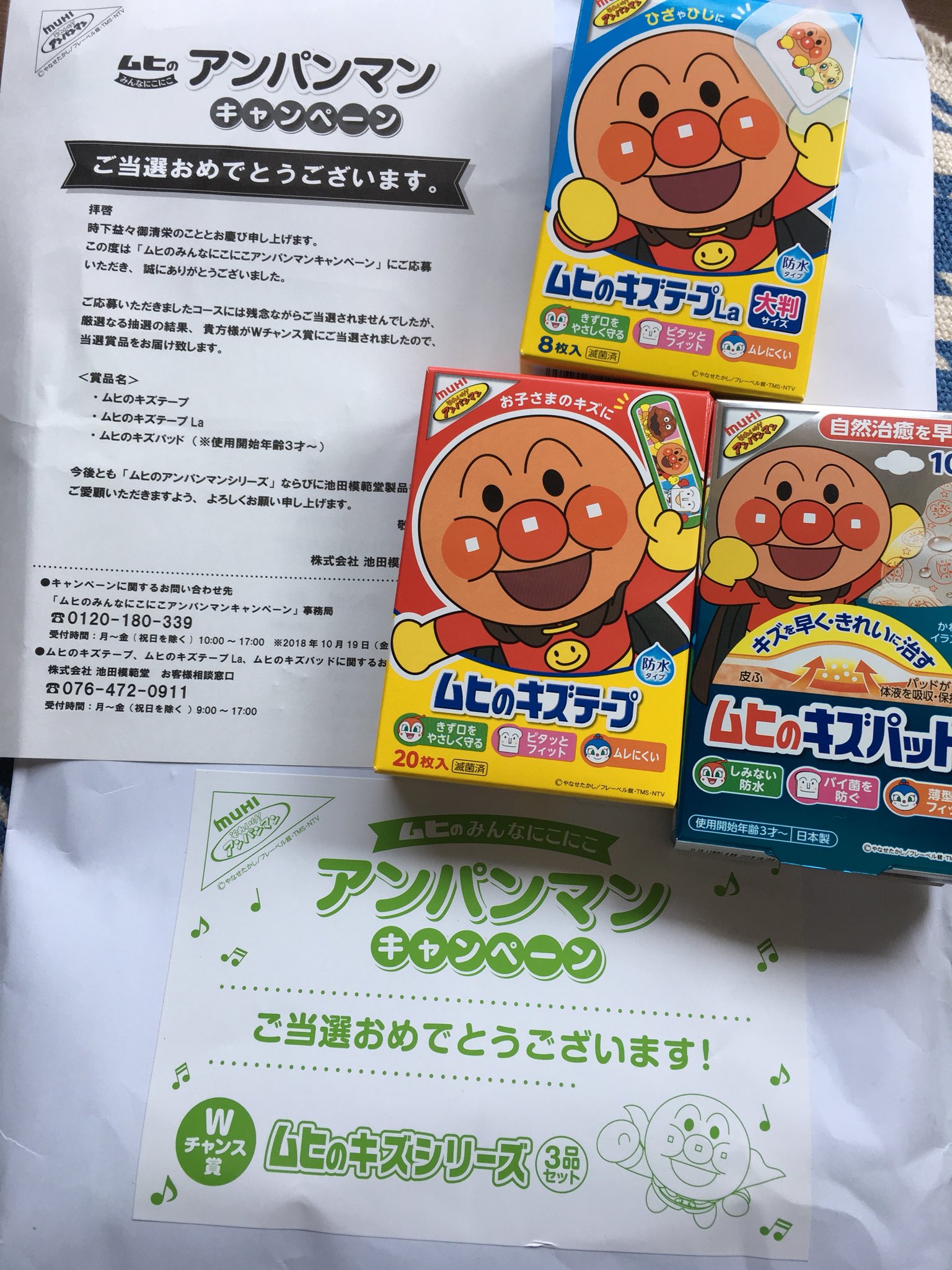 アンパンマン 体温計 非売品 ムヒ 池田模範堂景品