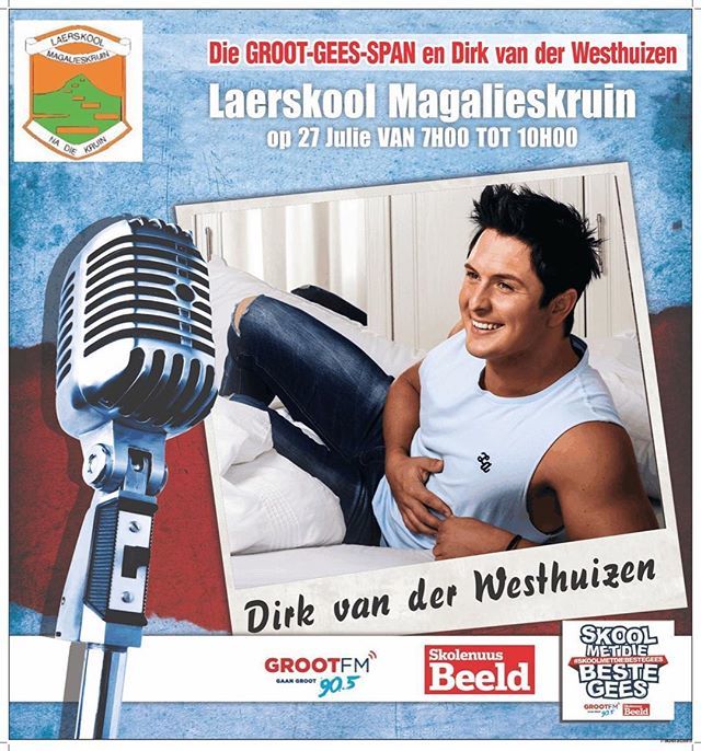 GrootFM's tweet photo. Kyk hierdie #GROOTbederf wat vir die Gallies wag! Jip... in lewende lywe... ons gaskunstenaar vanoggend! #tennistune #sexyvirmy https://t.co/cVOOxwlJZS https://t.co/ZZw4wT6yL0